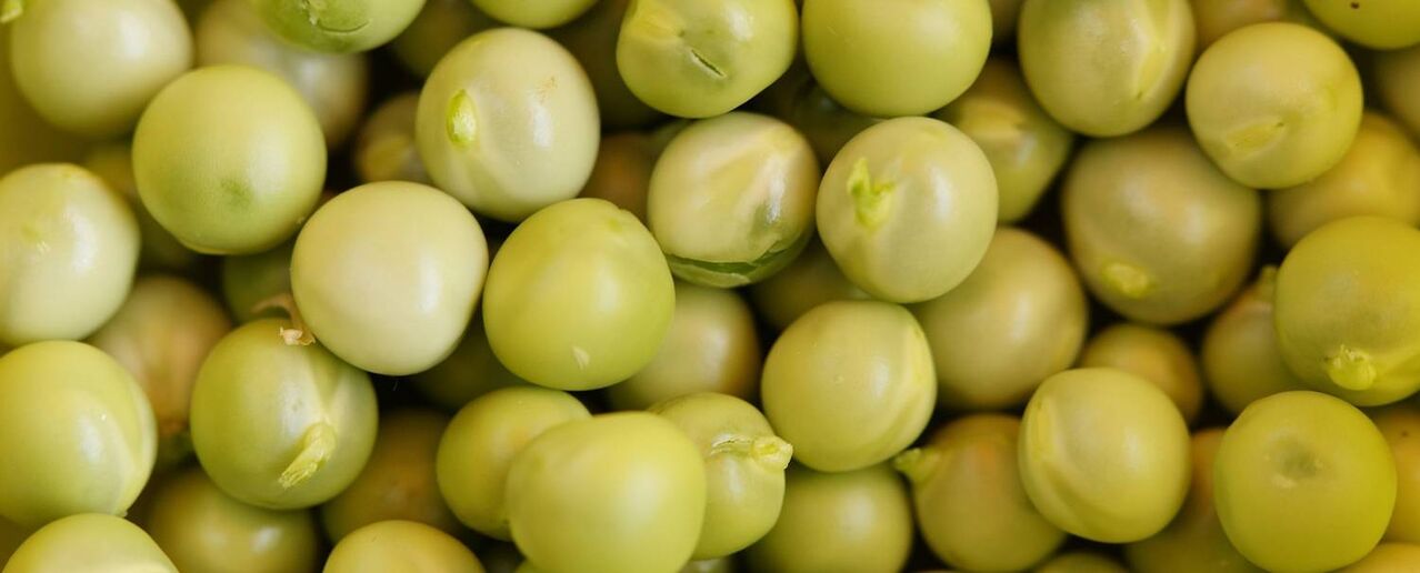 green peas in rejuvenating face mask